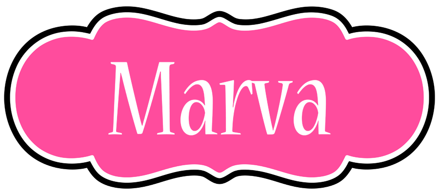 Marva invitation logo