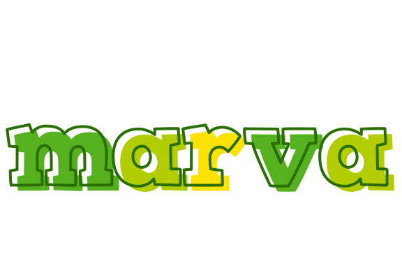 Marva juice logo