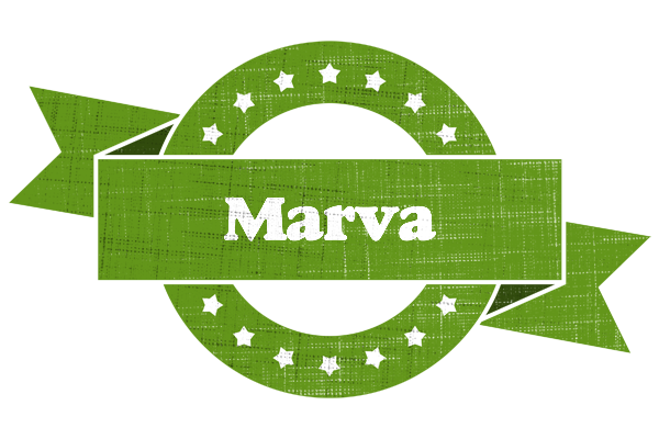 Marva natural logo