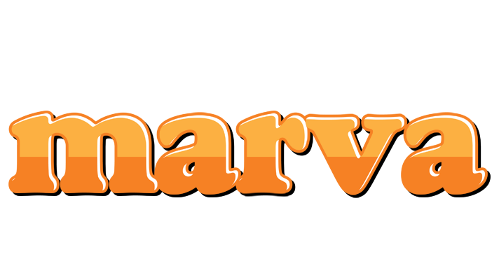 Marva orange logo