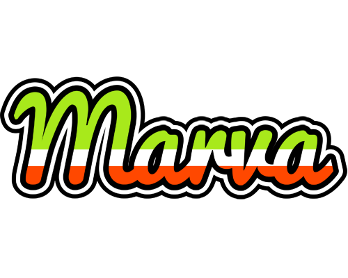 Marva superfun logo