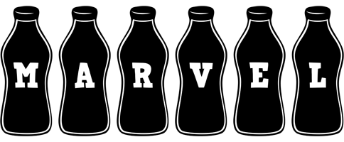Marvel bottle logo