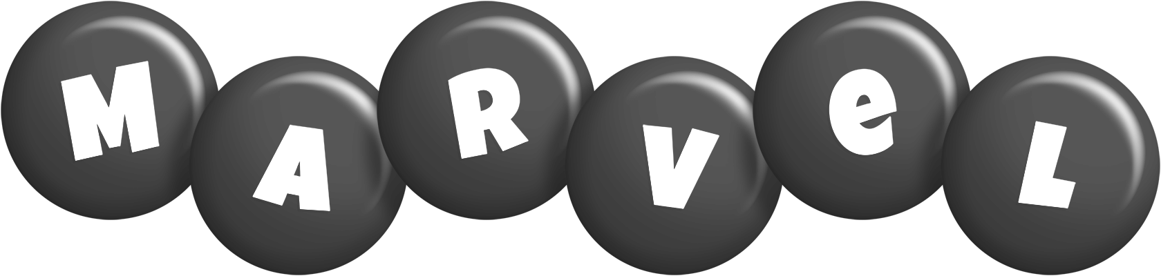 Marvel candy-black logo