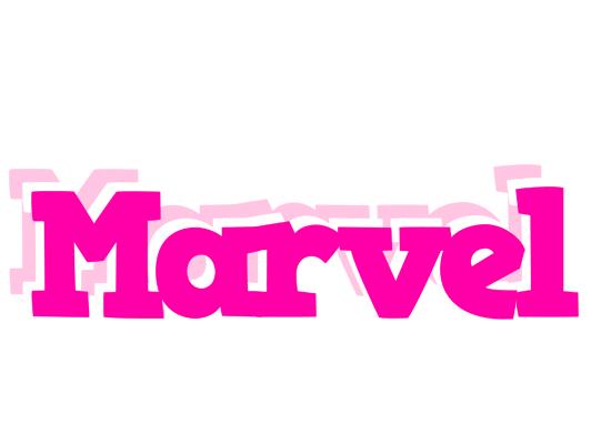 Marvel dancing logo