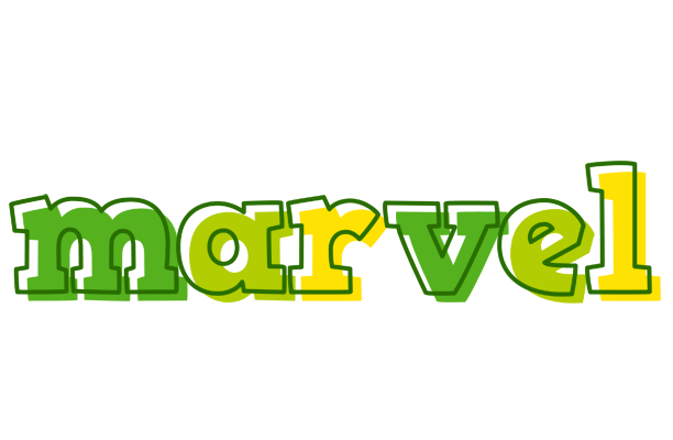 Marvel juice logo