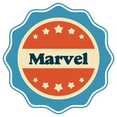 Marvel labels logo
