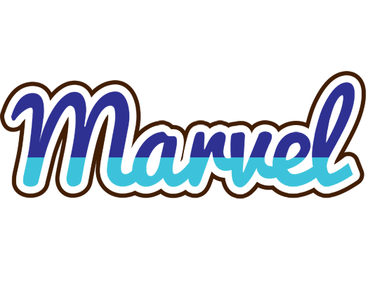 Marvel raining logo