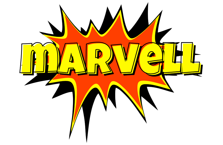 Marvell bazinga logo