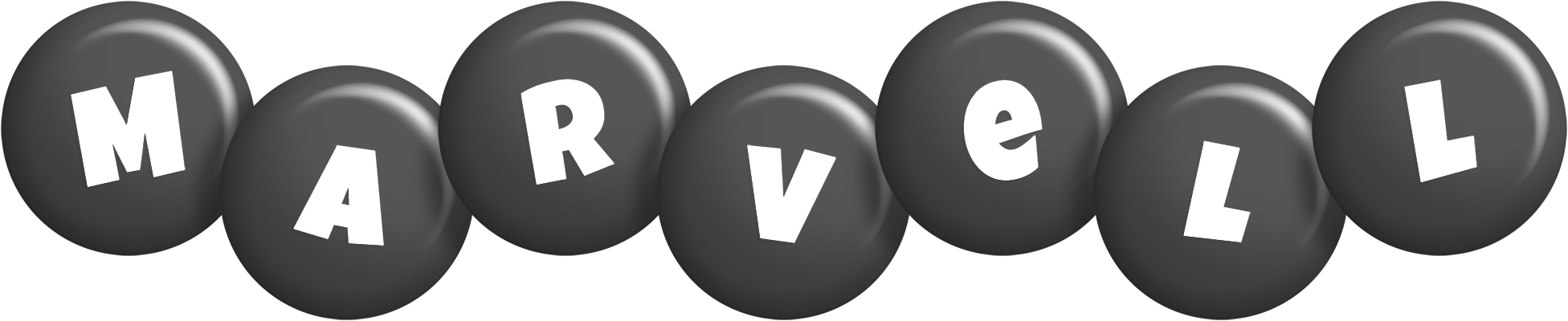 Marvell candy-black logo