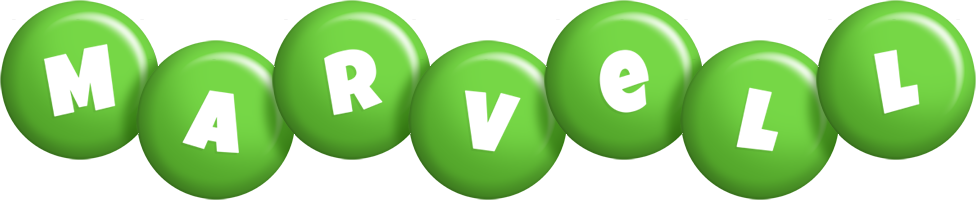 Marvell candy-green logo