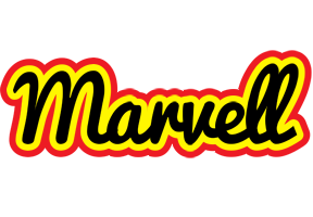 Marvell flaming logo