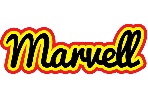 Marvell flaming logo