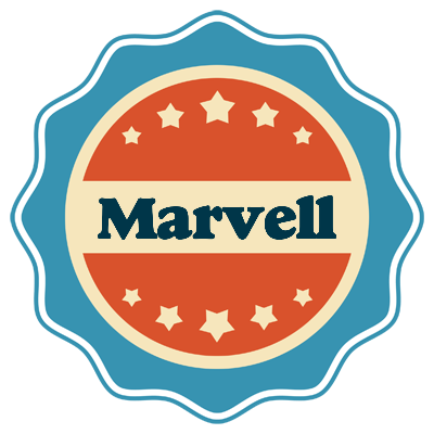 Marvell labels logo