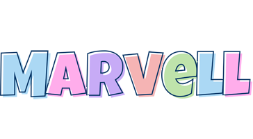 Marvell pastel logo