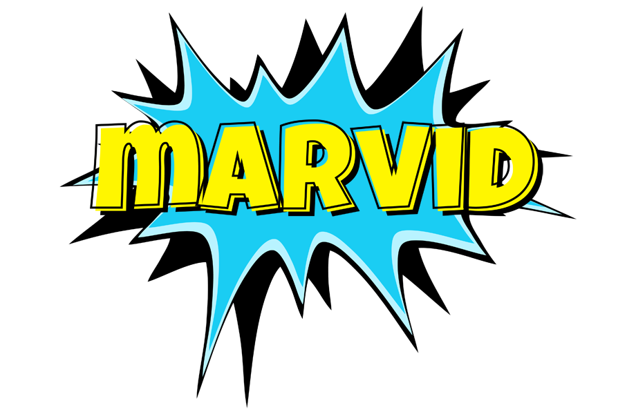 Marvid amazing logo