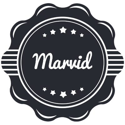 Marvid badge logo
