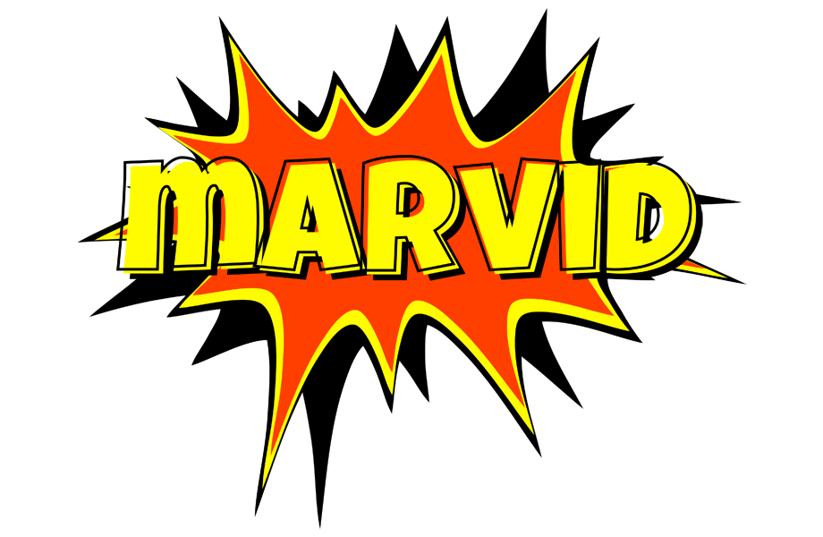 Marvid bazinga logo