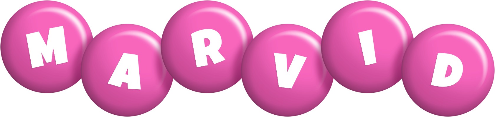 Marvid candy-pink logo