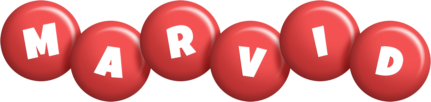 Marvid candy-red logo