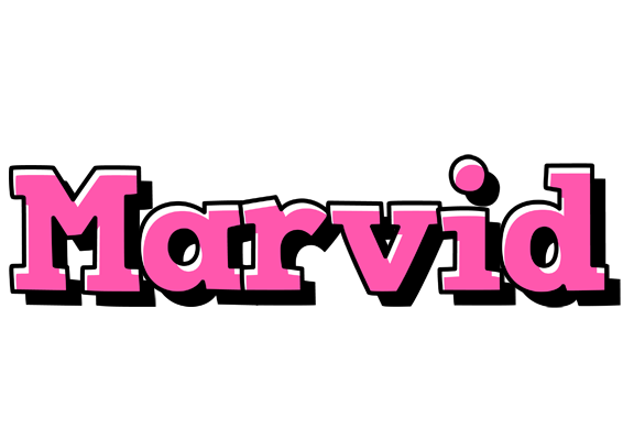 Marvid girlish logo
