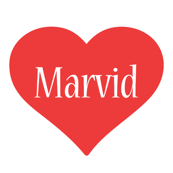 Marvid love logo