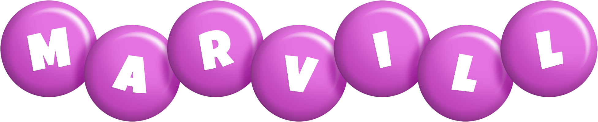 Marvill candy-purple logo