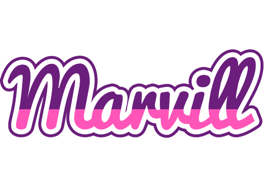 Marvill cheerful logo