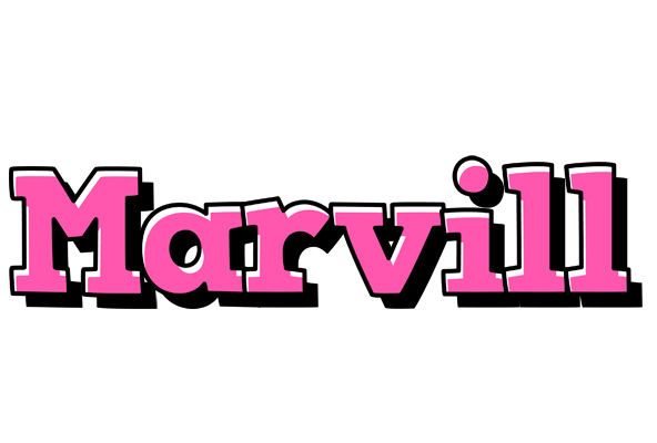 Marvill girlish logo