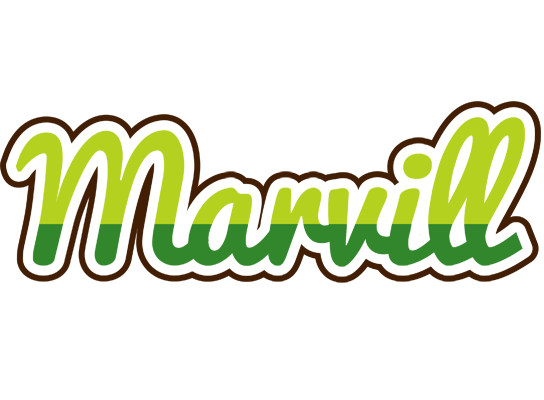 Marvill golfing logo