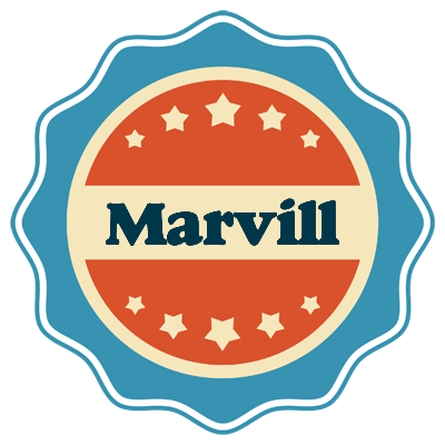 Marvill labels logo
