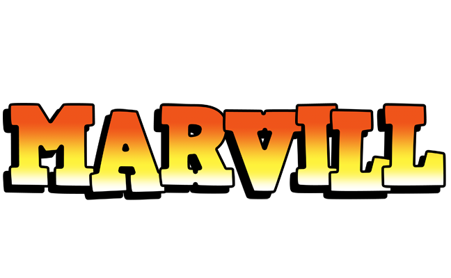 Marvill sunset logo