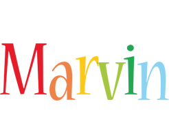 Marvin birthday logo