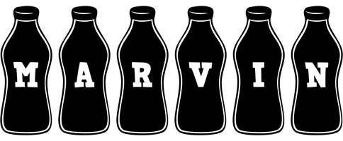 Marvin bottle logo