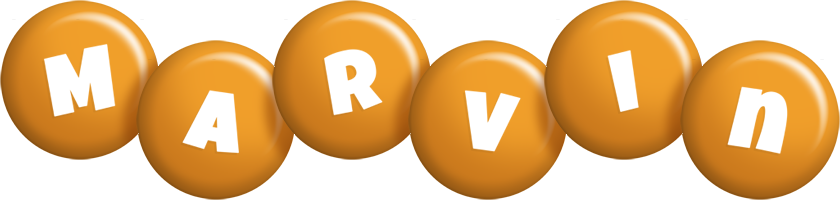 Marvin candy-orange logo
