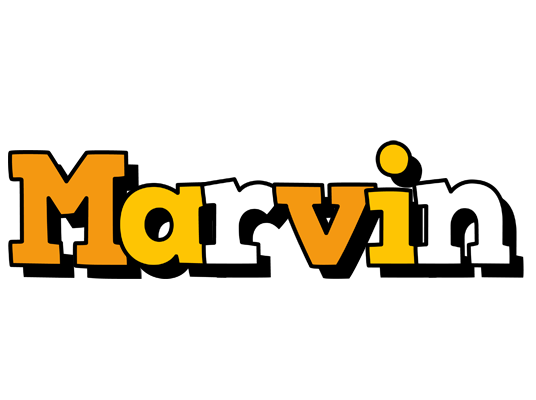 Marvin cartoon logo