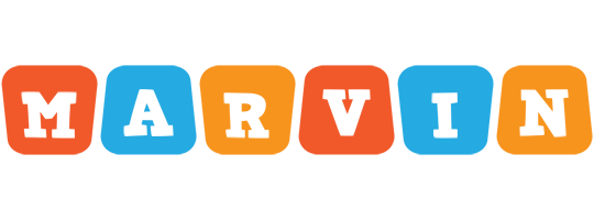 Marvin comics logo