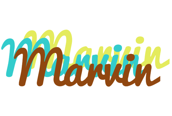 Marvin cupcake logo