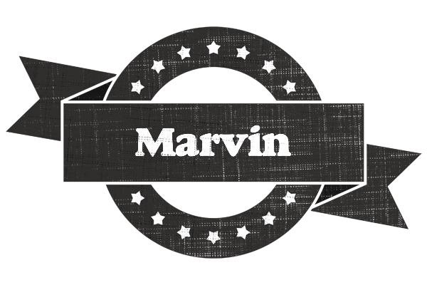Marvin grunge logo