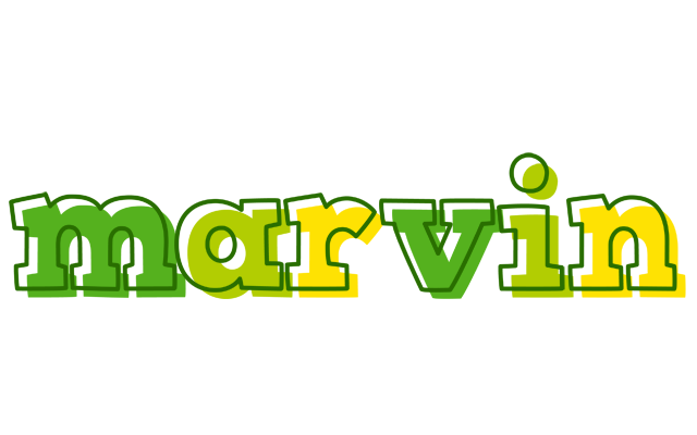 Marvin juice logo