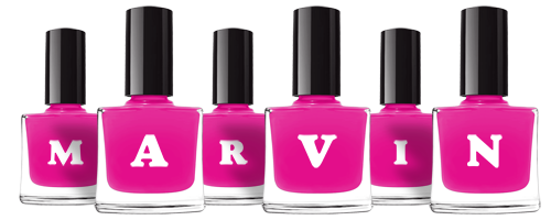 Marvin nails logo