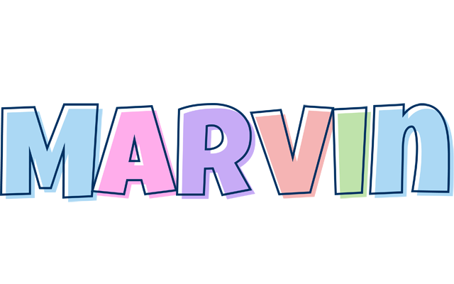 Marvin pastel logo