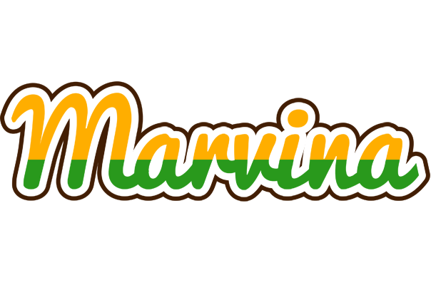 Marvina banana logo