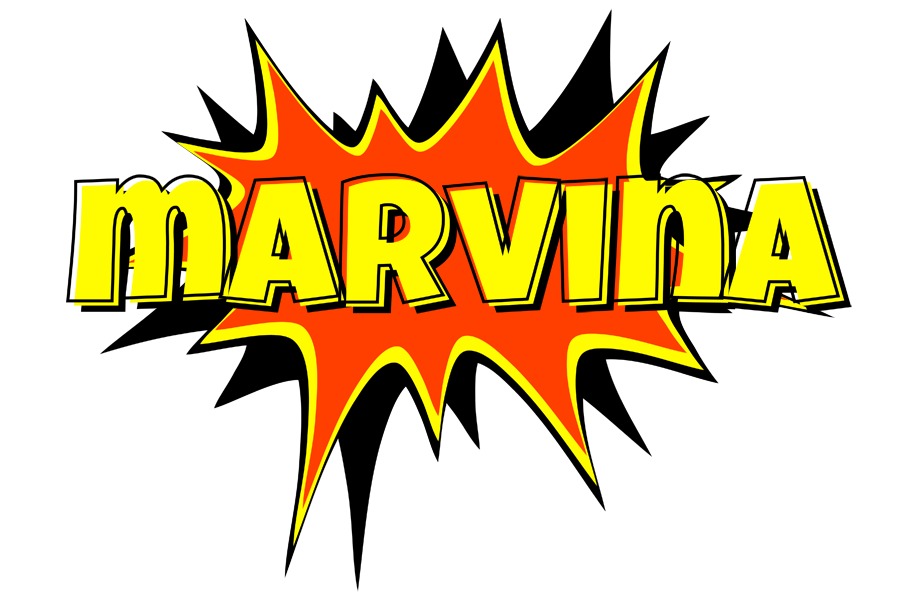 Marvina bazinga logo