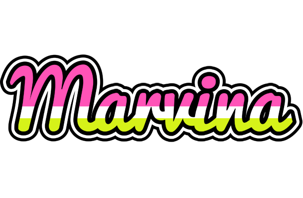 Marvina candies logo