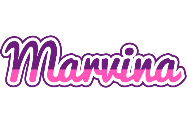 Marvina cheerful logo