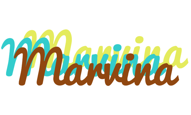 Marvina cupcake logo