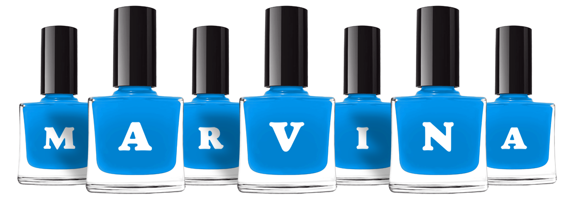 Marvina glossy logo
