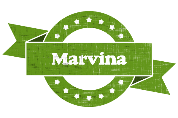 Marvina natural logo