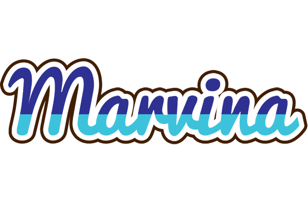 Marvina raining logo