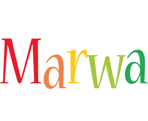 Marwa birthday logo
